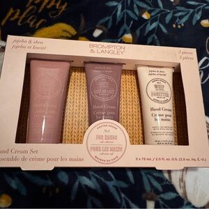 Anthropologie Brompton & Langley Hand Cream, Set of 3 2.5 Fl Oz Each NEW.